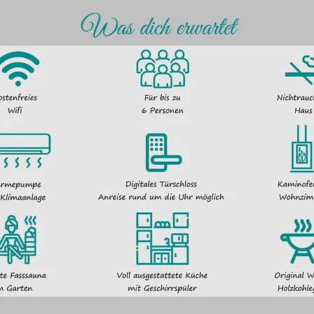Pur Mit Sauna Und Kamin Holiday home *
